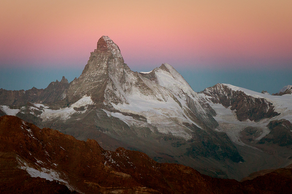Matterhorn (4,478m), as kitschy as it can get.