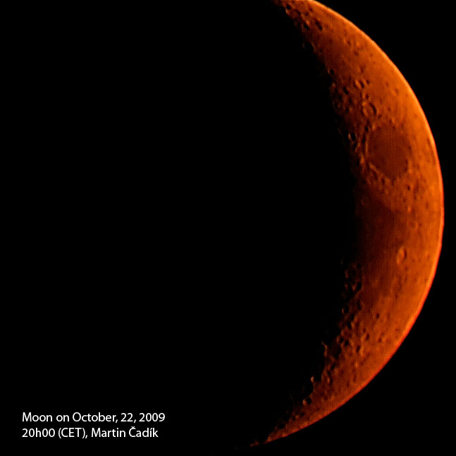 Earth's Moon, 2009-10-22