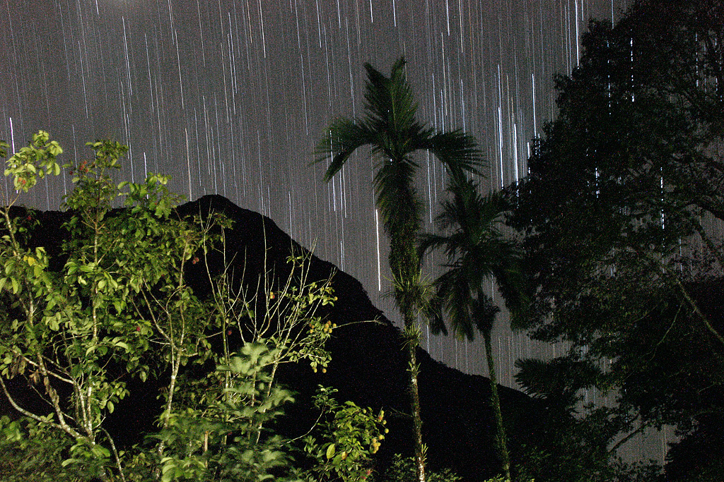 Starry night at Camp 5, Gunung Mulu National Park