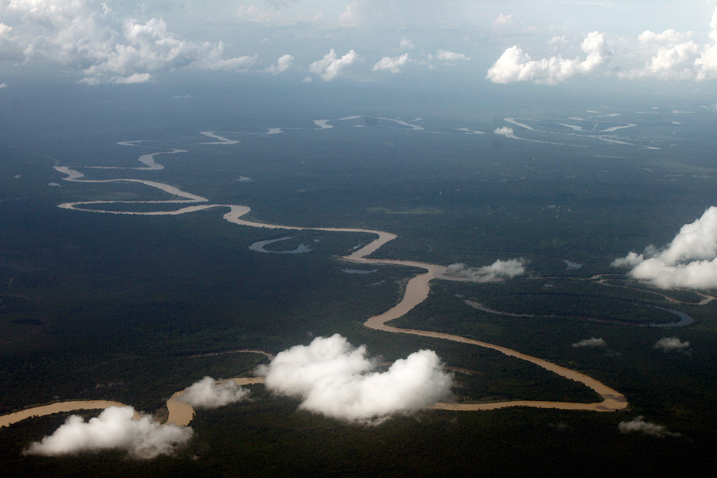 Borneo, jungle and rivers, Malaysia