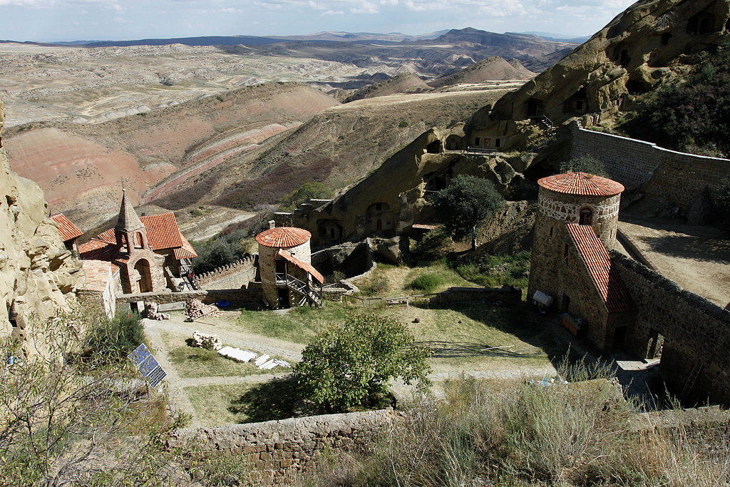 David Gareja monastery complex, near Azerbaijan border.