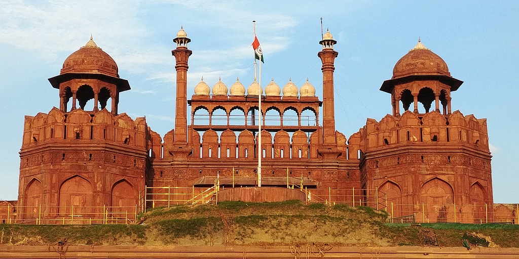 Red Fort, Old Delhi, India.