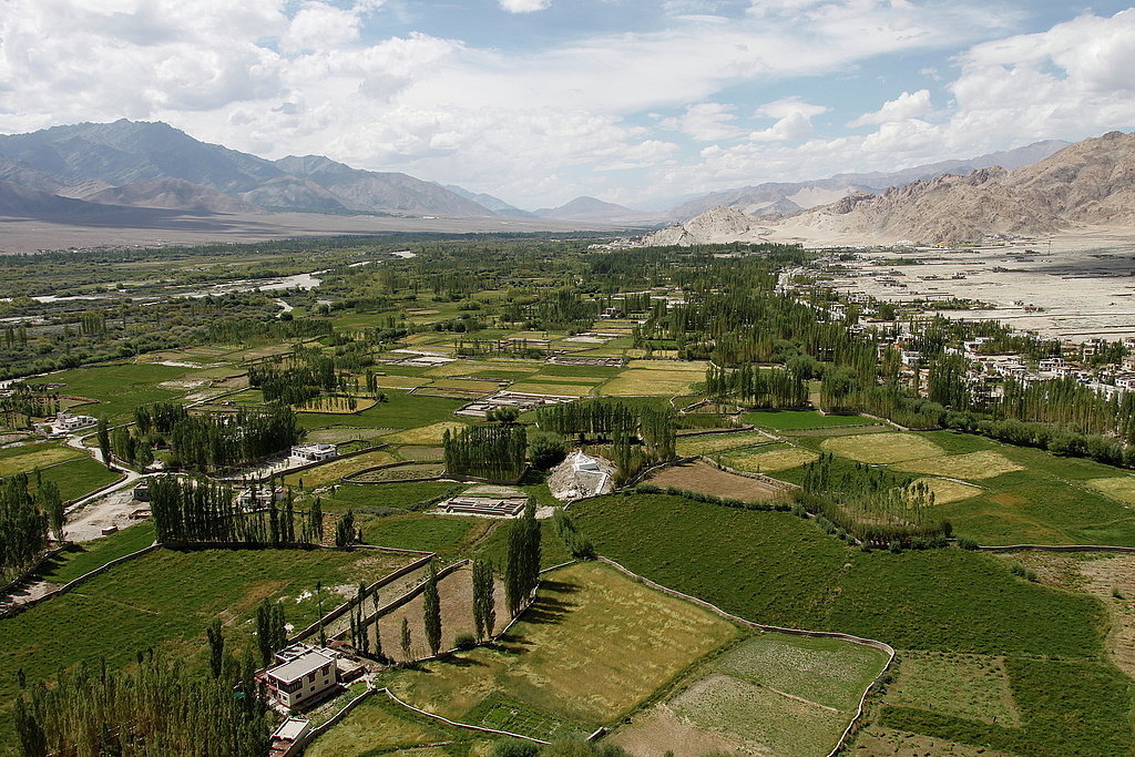 Indus valley, Ladakh, Jammu and Kashmir.