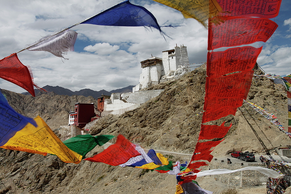 Namgyal Tsemo Monastery, Leh, India.