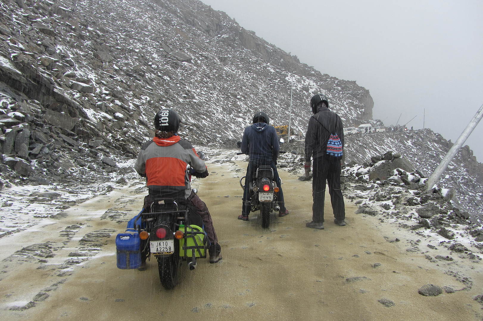 Motorcycling in Ladakh.