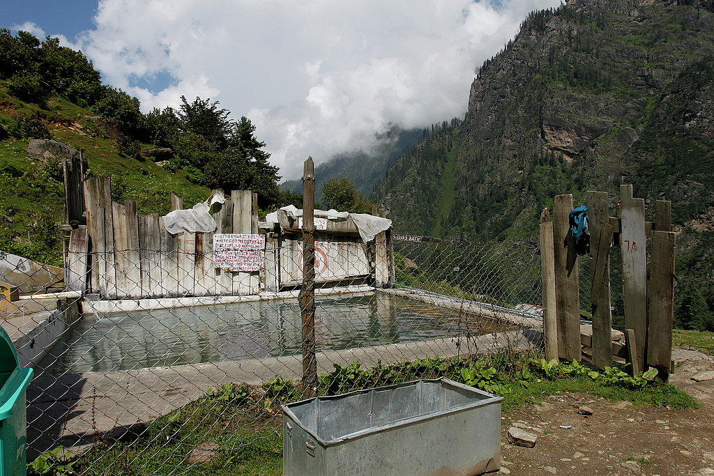 Kheer Ganga, Himachal Pradesh, India.