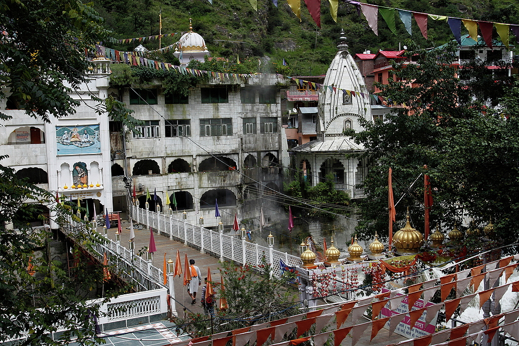 Gurudwara Shri Manikaran Sahib, India.