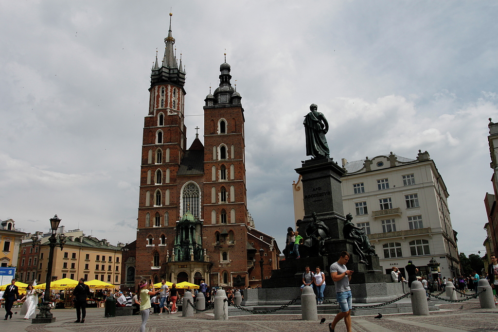Main Square (Rynek Główny), Kraków, Poland.