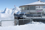 Skiing in Jungfrau region, Switzerland