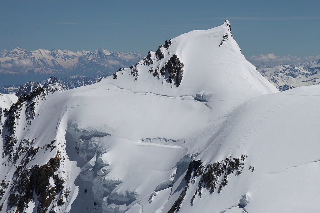 Mont Maudit, 4465 m.