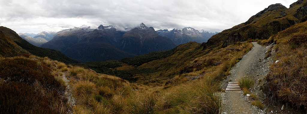 Routeburn track, view to NP Fiordland
