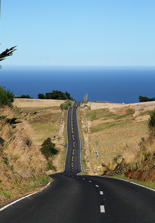 Highway to heaven, Otago peninsula.
