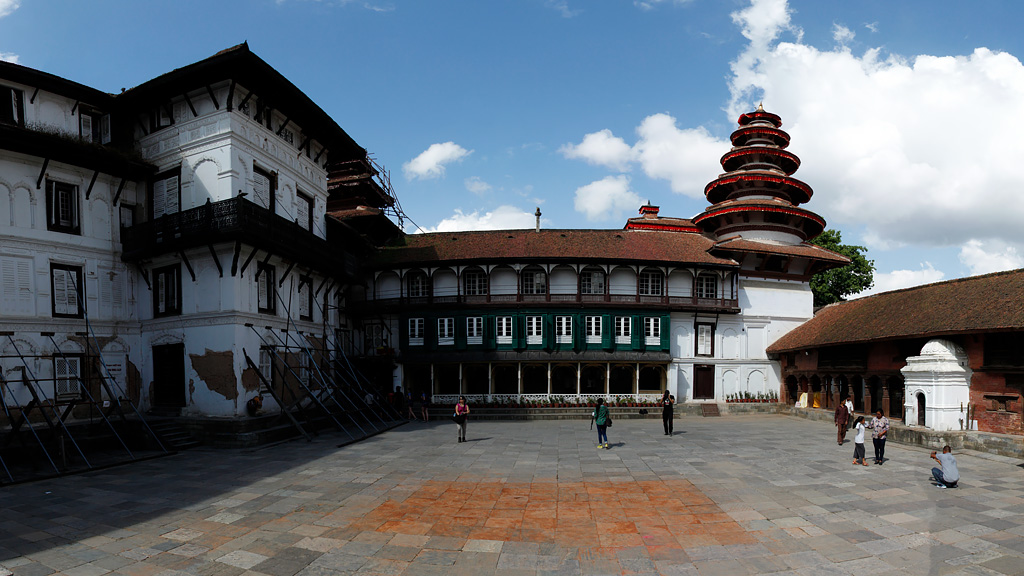 Nassal Chowk, Durbar Square, Kathmandu, Nepal