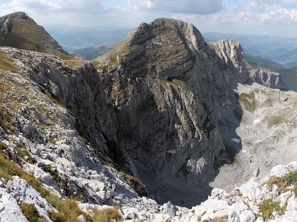 Maja Kollates Keqe (Zla Kolata) (2,528m), Prokletije, Albania