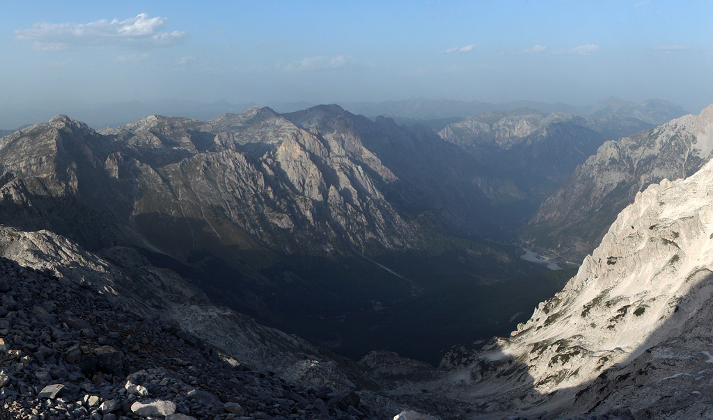 The summit of Maja Jezerces (2,692m), Prokletije, Albania