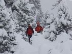 Skitouring in Pyrenees, France, Spain